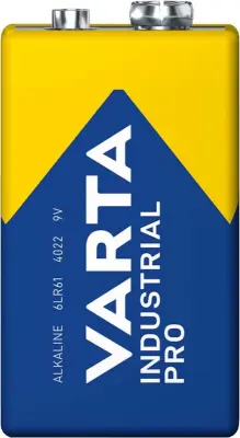 Alkalna 9 V blok baterija Varta 6LR61\, industrijska baterija\, 550 mAh 9 V\, 1 kos