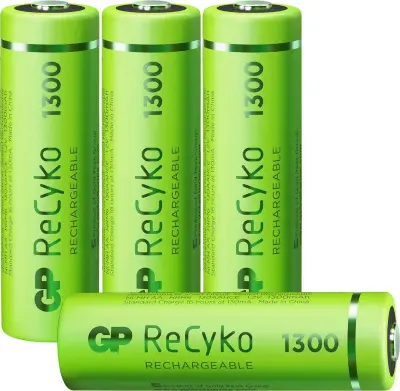 GP Batteries GPRCK130AA684C4 mignon (AA)-akumulator NiMH 1300 mAh 1.2 V 4 kos
