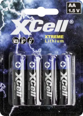 XCell XTREME FR6/L91 mignon (aa)-baterija litij  1.5 V 4 kos