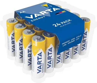 Mignon baterija (AA) alkalno-manganova Varta Energy LR06 1.5 V 24 kosov