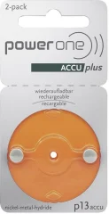 Powerone P13 akumulatorska baterija za slušni aparat ZA 13 NiMH 28 mAh 1.2 V 2 kos