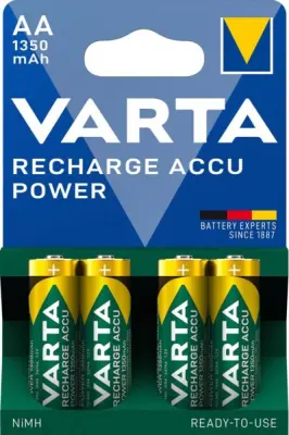 Mignon (AA) baterija NiMH Varta Ready2Use HR06\, 1350 mAh\, 1.2 V\, 4 kosi