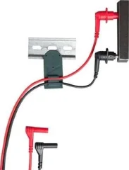 Varnostni merilni kabel-set [testna konica - 4 mm-vtič] črne\, rdeče barve Gossen Metrawatt Z502U