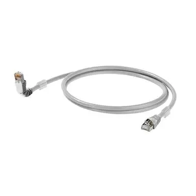 Weidmüller 1248280015 RJ45 omrežni kabel\, Patch kabel CAT 6a S/FTP 1.50 m siva UL-certificirano 1 kos