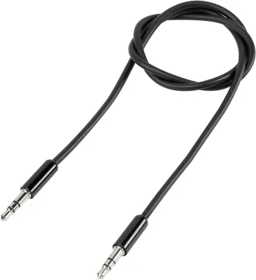 SpeaKa Professional SP-7870492 klinker avdio kabel [1x 3,5mm banana moški konektor - 1x 3,5mm banana moški konektor] 3 m črna super mehki plašč