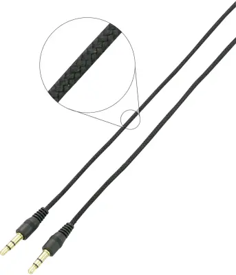 SpeaKa Professional SP-7870056 klinker avdio kabel [1x 3,5mm banana moški konektor - 1x 3,5mm banana moški konektor] 2 m črna pozlačeni konektorji, ka