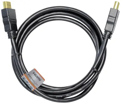 Maxtrack HDMI priključni kabel HDMI-A  vtič\, HDMI-A  vtič 3.00 m črna C 215-3 L #####4K UHD HDMI kabel