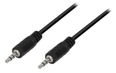 LogiLink CA1051 klinker avdio priključni kabel  3.00 m črna (mat)