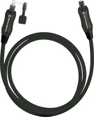 Toslink digitalni-avdio priključni kabel [1x Toslink-vtič (ODT) - 1x Toslink-vtič (ODT)] 4 m črna Oehlbach OPTO Star Black