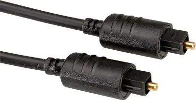 Value Toslink digital audio priključni kabel [1x moški konektor Toslink (ODT) - 1x moški konektor Toslink (ODT)] 1.00 m črna