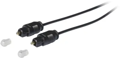 Kash Toslink digital audio priključni kabel [1x moški konektor Toslink (ODT) - 1x moški konektor Toslink (ODT)] 3.00 m črna