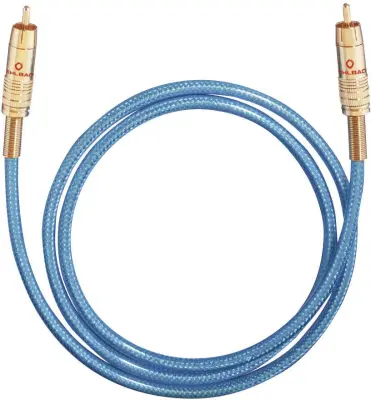Digitalni avdio kabel Oehlbach\, 75 ohmov\, NF113\, 0\,5 m\, modre barve 2064