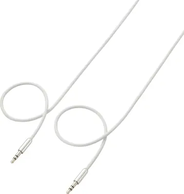 SpeaKa Professional SP-7870096 klinker avdio kabel [1x 3,5mm banana moški konektor - 1x 3,5mm banana moški konektor] 3 m bela super mehki plašč