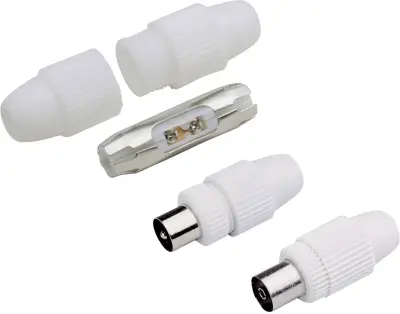 Coax konektor set