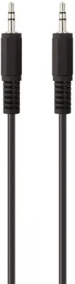 Belkin F3Y111bf2M-P klinker avdio kabel [1x 3,5mm banana moški konektor - 1x 3,5mm banana moški konektor] 2 m črna pozlačeni konektorji