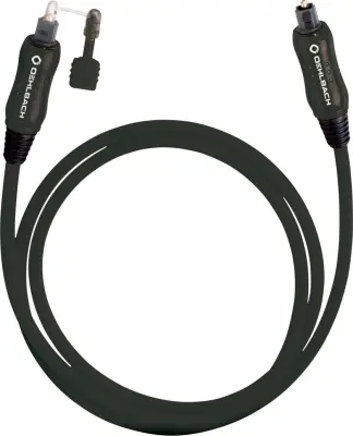 Toslink digitalni-avdio priključni kabel [1x Toslink-vtič (ODT) - 1x Toslink-vtič (ODT)] 1.50 m črna Oehlbach OPTO Star Black