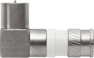 F stiskanje konektorja\, ravno\, Quickfix  Premer kabla: 5.1 mm