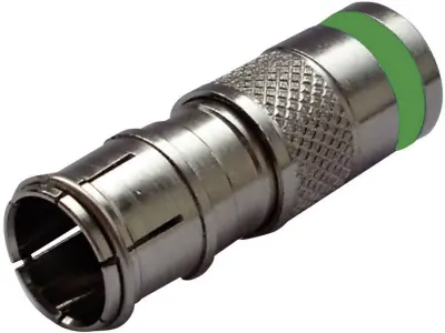 Interkabel F-KPS 51Q F-konektor kompresija Priključki: F-vtič Premer kabla: 6.9 mm 1 kos