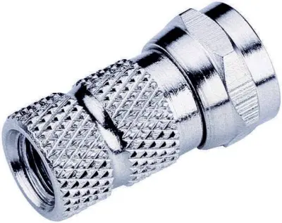 F-vtič priključek 5mm Renkforce