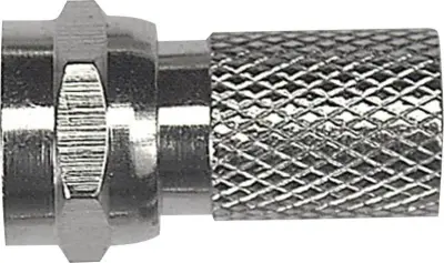 F priključek z gumijastim tesnilom  Premer kabla: 7 mm