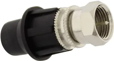 F priključek z navojem  Premer kabla: 7 mm