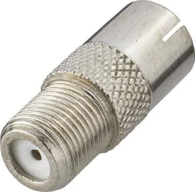 Renkforce RF-4196985 F- koaksialni adapter  Priključki: F-vtičnica\, koaksialna vtičnica IEC  1 kos