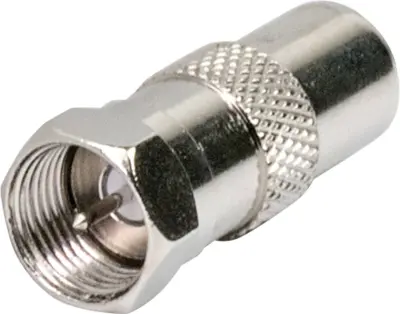 Schwaiger UEST9310531 F- koaksialni adapter  Priključki: F-vtič\, koaksialni vtič IEC  1 kos