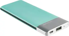 RealPower PB-5500 powerbank (rezervni akumulatorji) 5500 mAh  LiPo  srebrna\, zelena