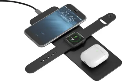 Terratec ChargeAIR All induktivni polnilnik s funkcijo za hitro polnjenje   črna