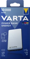 Varta Power Bank Energy 10000 powerbank (rezervni akumulatorji) 10000 mAh  LiPo USB-C® bela/črna