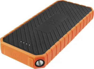 Xtorm by A-Solar XR102 powerbank (rezervni akumulatorji) 20000 mAh Quick Charge 3.0, Power Delivery LiPo USB-A, USB-C žepna svetilka, prikaz stanja