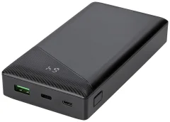 Deltaco - a nordic brand PB-C1001 powerbank (rezervni akumulatorji) 20000 mAh  LiPo USB-A\, USB-C® črna