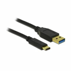Parat USB do USB Type-C ™ priključni kabel\, Dolžina: 1\,0 m Parat mobilni telefon kabel  1.00 m USB-C®\, USB