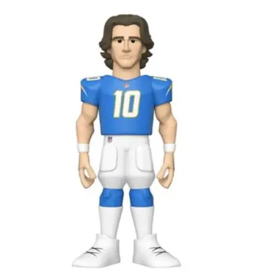 FUNKO GOLD 12" NFL: CHARGERS- JUSTIN HERBERT figura