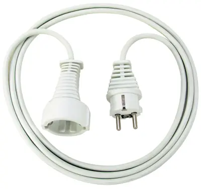 Brennenstuhl 1168120015 tok podaljšek   bela 2.00 m H05VV-F 3G 1\,5 mm²