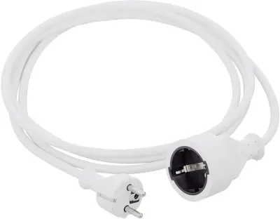 HAWA 1008290 tok podaljšek  16 A bela 3.00 m H05VV-F 3G 1\,5 mm²