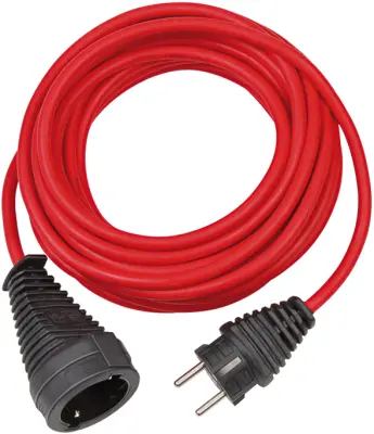 Brennenstuhl 1167460 tok podaljšek   rdeča 10.00 m H05VV-F 3G 1\,5 mm²