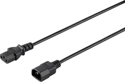 Sygonix SY-5042726 hladne naprave podaljšek  črna 0.50 m