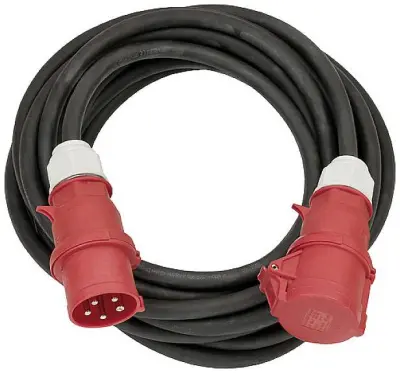 Brennenstuhl 1167320100 tok podaljšek  32 A črna 10.00 m H07RN-F 5G 6 mm²