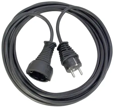 Brennenstuhl 1165460 tok podaljšek   črna 10.00 m H05VV-F 3G 1\,5 mm²