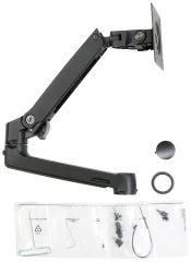 Dodatna roka Ergotron, vključno s kompletom obročev za ročico monitorja LX v črni barvi Ergotron razširitev za zaslon  črna