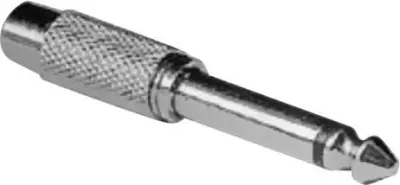 Adapterski vtič\, ženski cinchkonektor/6\,3 mm moški banana konektor 7540 Adam Hall