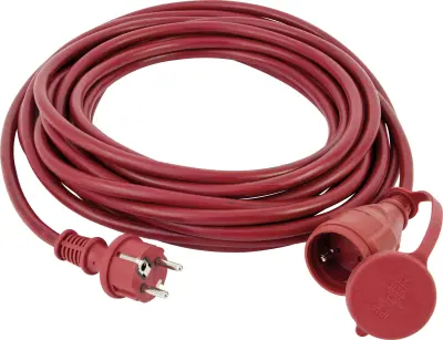 REV 0063269 tok podaljšek  16 A rdeča 25.00 m