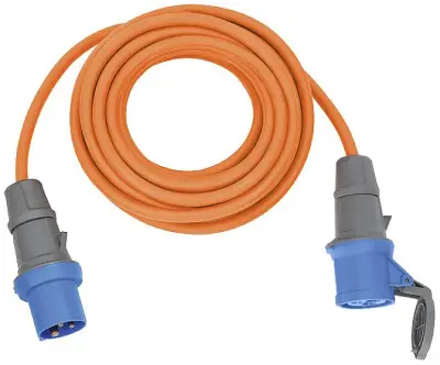 Brennenstuhl 1167650610 tok podaljšek  16 A oranžna 10.00 m H07RN-F 3G 2\,5 mm²