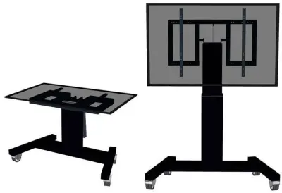Neomounts by Newstar PLASMA-M2500TBLACK TV stojalo na kolesih 106,7 cm (42'') - 254,0 cm (100'') možnost nagiba