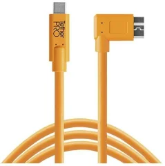 Tether Tools USB kabel  USB-C® vtič\, USB-mikro-B 3.0 vtič  4.60 m oranžna  CUC33R15-ORG