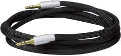Dynavox 207383 klinker priključni kabel [1x 3,5 mm banana moški konektor - 1x 3,5 mm banana moški konektor] 5.00 m črna