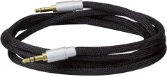 Dynavox 207382 klinker priključni kabel [1x 3,5 mm banana moški konektor - 1x 3,5 mm banana moški konektor] 3.00 m črna