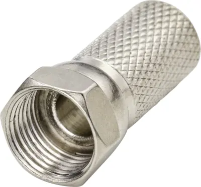 TRU COMPONENTS TC-9556800 F-konektor  Priključki: F-vtič Premer kabla: 7 mm 1 kos