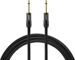 Warm Audio Premier Series inštrumenti priključni kabel [1x 6,3 mm banana moški konektor - 1x 6,3 mm banana moški konektor] 1.80 m črna